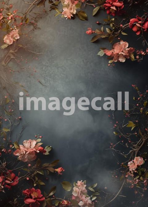 STU0001   Canvas Floral Texture (2)