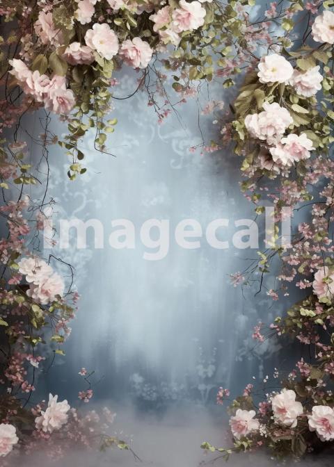 STU0001   Canvas Floral Texture (49)