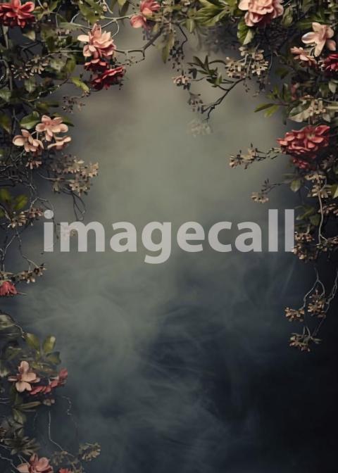 STU0001   Canvas Floral Texture (52)