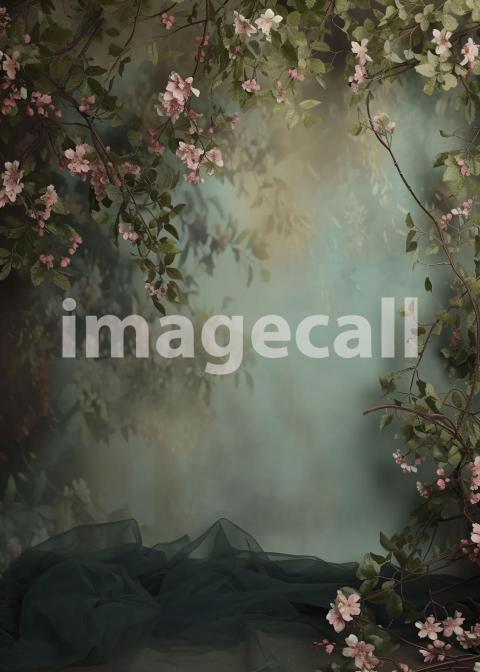 STU0001   Canvas Floral Texture (57)