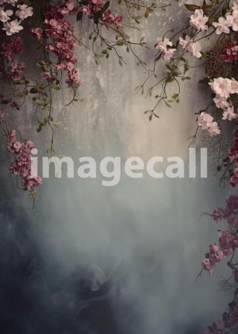 STU0001   Canvas Floral Texture (60)