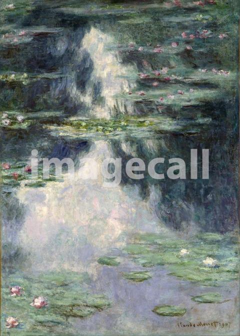 Pond with Water Lilies (1907)