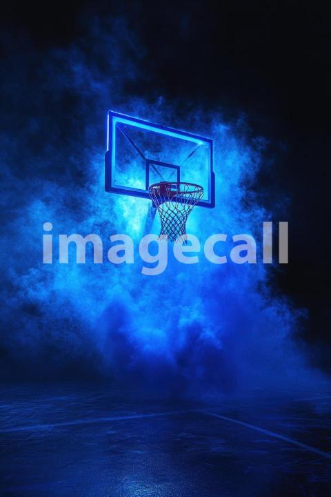 Neon Smoke Portrait (237)