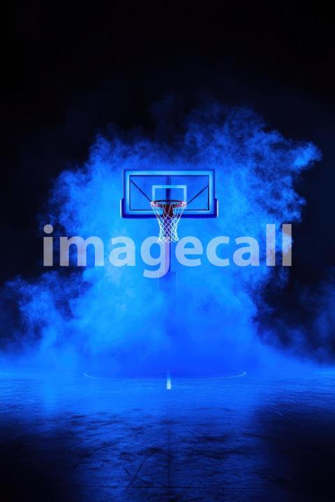 Neon Smoke Portrait (240)