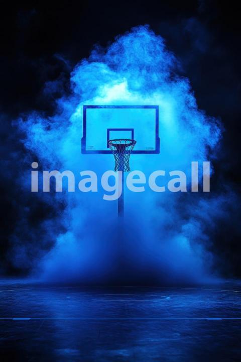 Neon Smoke Portrait (241)