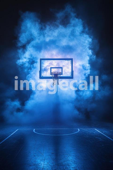 Neon Smoke Portrait (242)