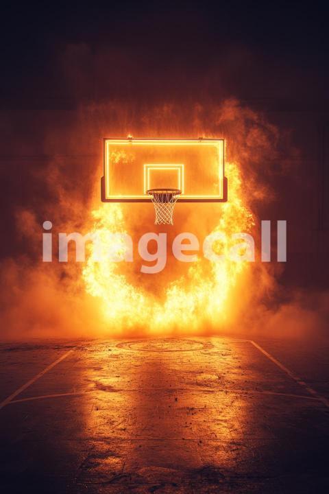 Neon Smoke Portrait (246)