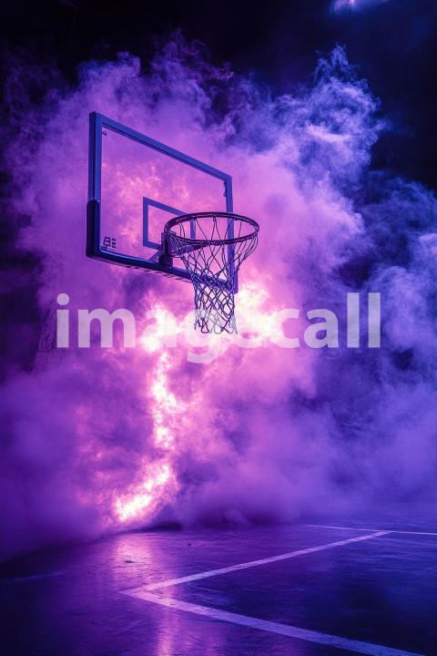 Neon Smoke Portrait (251)