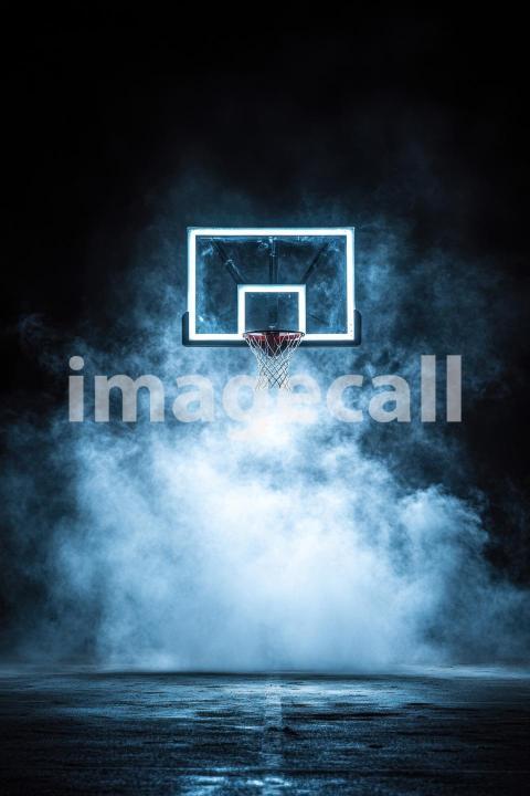 Neon Smoke Portrait (253)