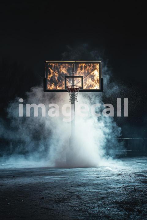 Neon Smoke Portrait (255)