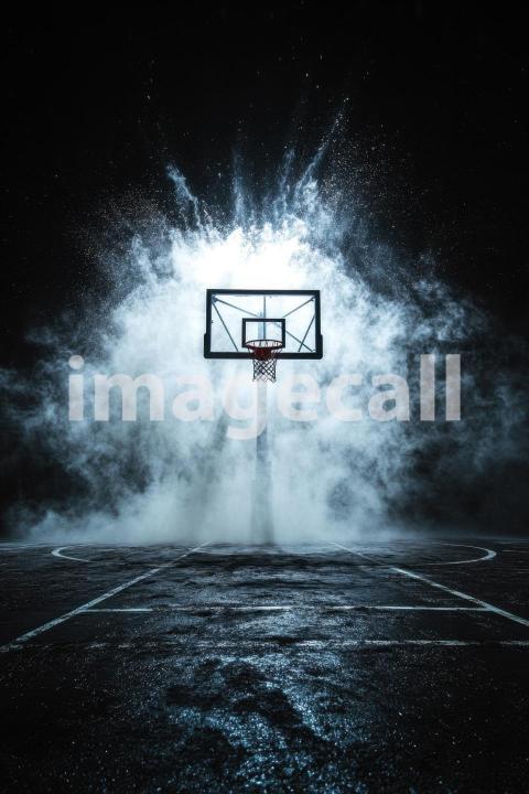 Neon Smoke Portrait (254)