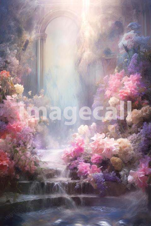A069 Fantasy Palace Painting Backdrops   Set 2 (1)