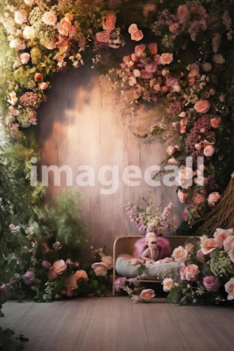 A090 Magical Garden Floral Rooms (11)