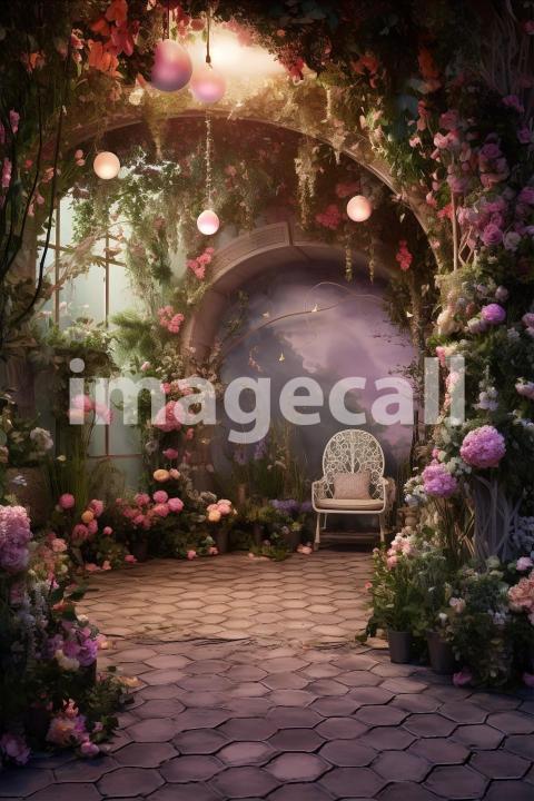 A090 Magical Garden Floral Rooms (3)