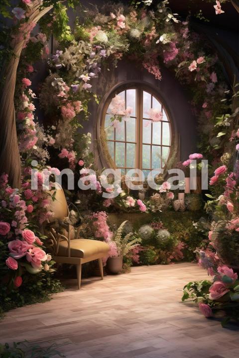 A090 Magical Garden Floral Rooms (10)
