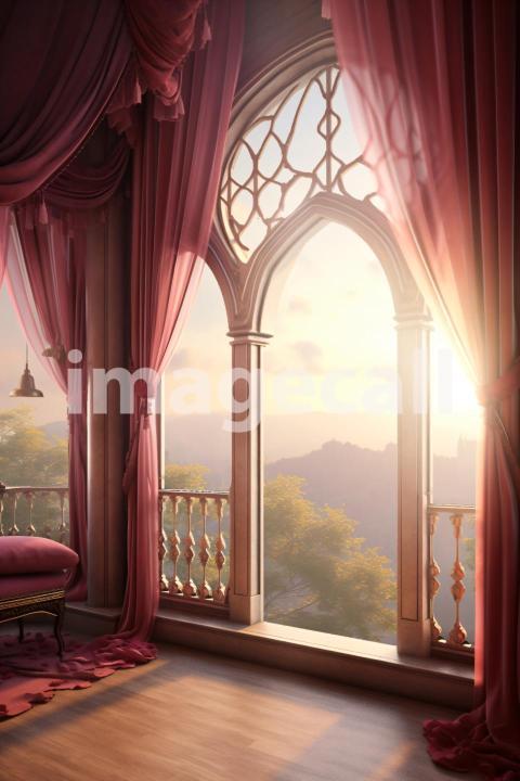 A118 Fantasy Castle Porch (15)