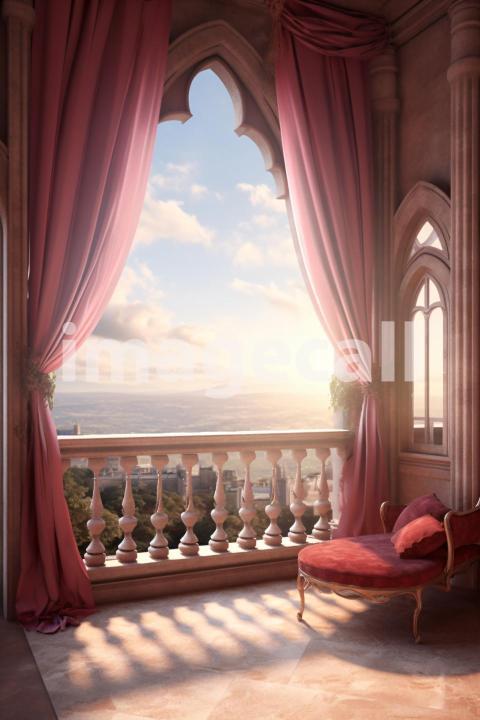 A118 Fantasy Castle Porch (16)