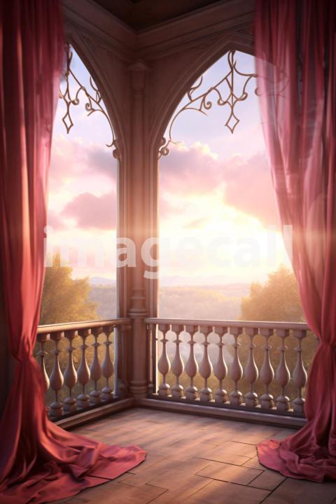 A118 Fantasy Castle Porch (17)