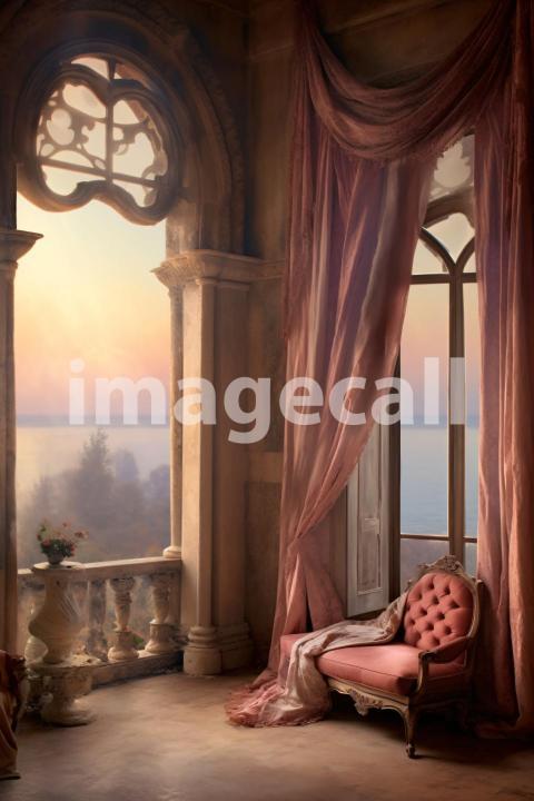 A118 Fantasy Castle Porch (5)