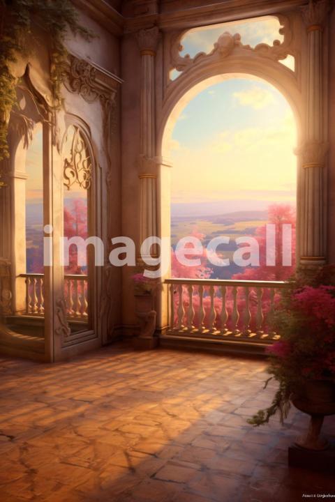 A118 Fantasy Castle Porch (19)