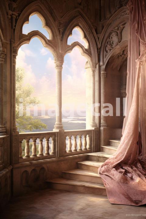 A118 Fantasy Castle Porch (8)