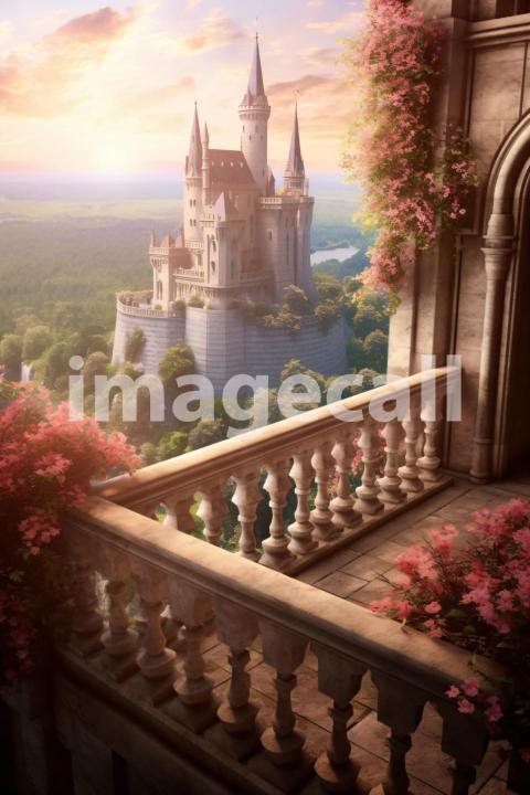 A118 Fantasy Castle Porch (11)