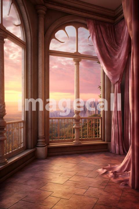 A118 Fantasy Castle Porch (4)