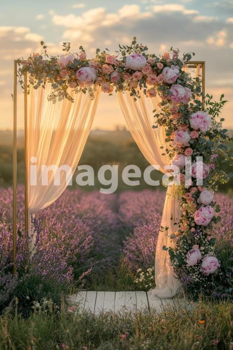 5085 Floral Arch