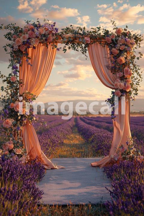 5091 Floral Arch