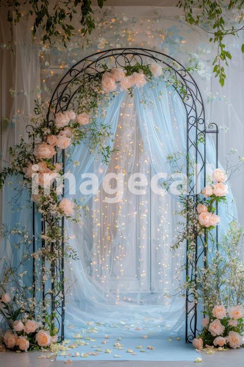 5090 Floral Arch