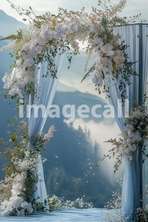 5076 Floral Arch