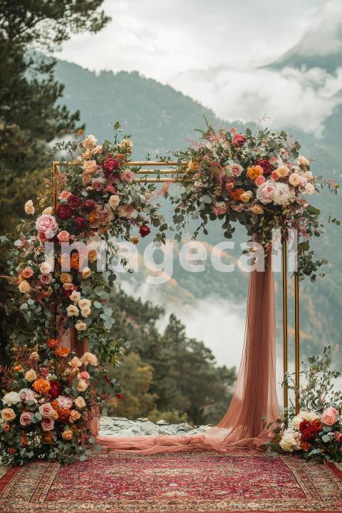 5098 Floral Arch