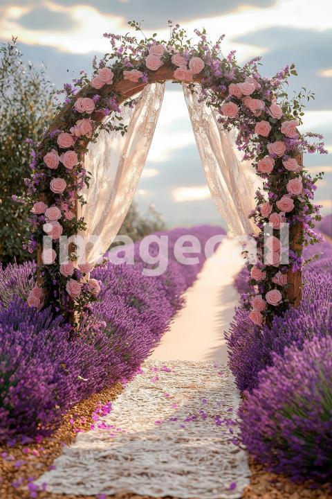 5101 Floral Arch