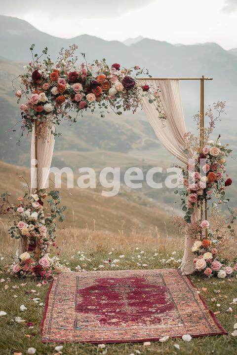 5097 Floral Arch