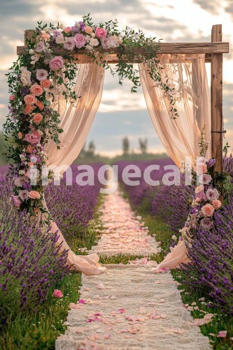 5102 Floral Arch