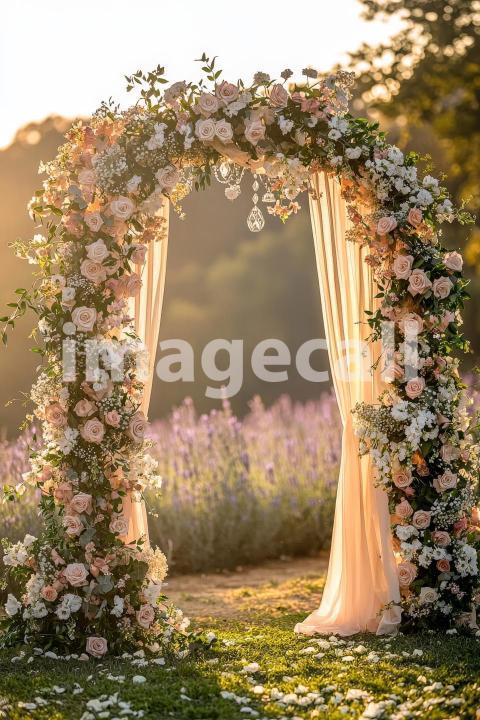 5109 Floral Arch