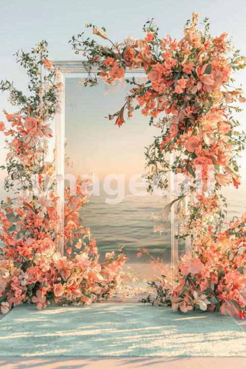5110 Floral Arch