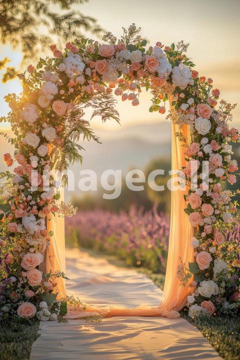 5116 Floral Arch