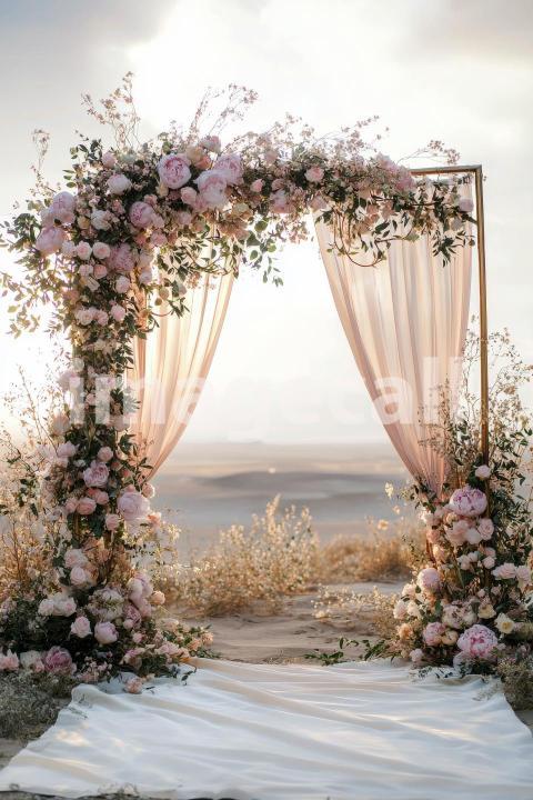 5115 Floral Arch