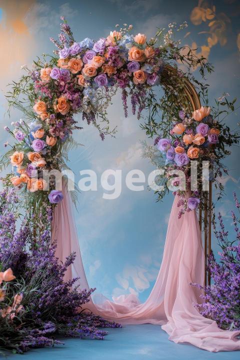 5117 Floral Arch