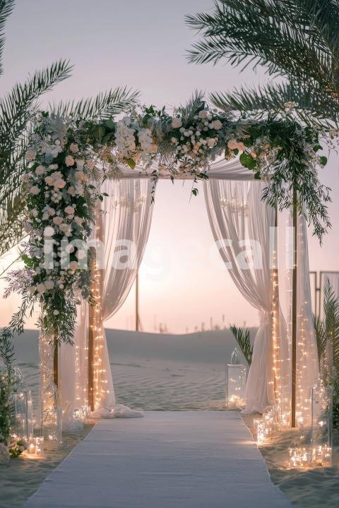 5119 Floral Arch