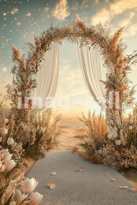 5120 Floral Arch