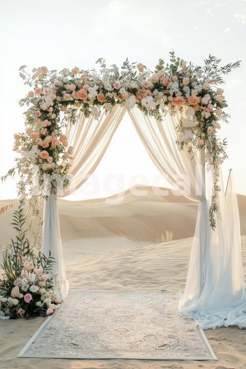 5122 Floral Arch