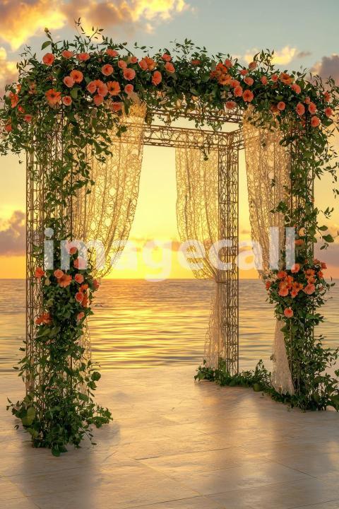 5129 Floral Arch