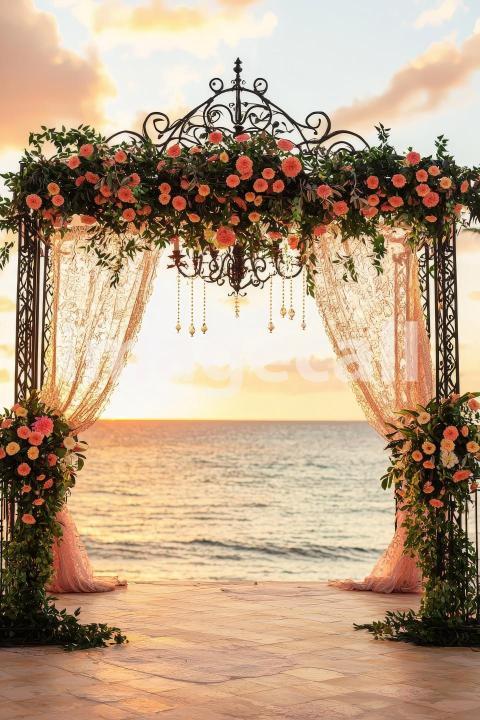 5130 Floral Arch