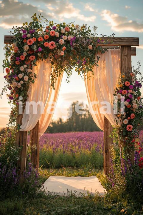 5131 Floral Arch