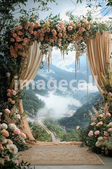 5136 Floral Arch