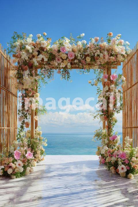 5139 Floral Arch