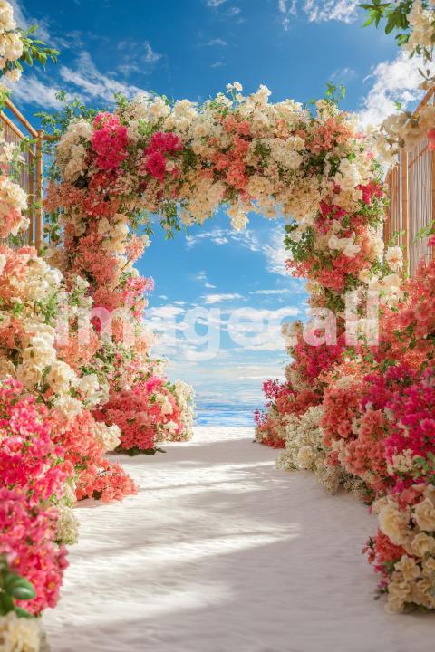 5141 Floral Arch