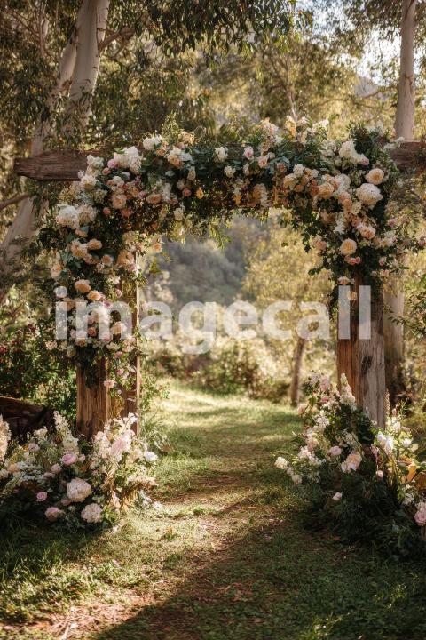 5143 Floral Arch